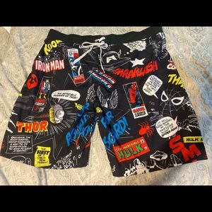 COPY - Men’s swim board shorts marvel themed